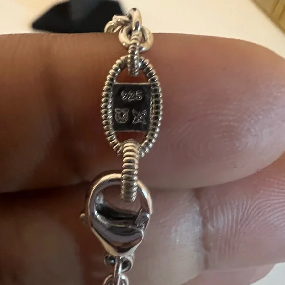 Judith Ripka Sterling Silver Necklace with Circular Equestrian Accents - Picture 3 of 6